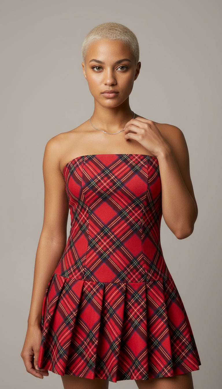 Red Quilt Dress