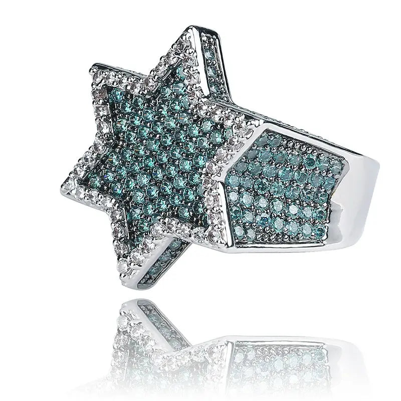 UNISEX Star Linked Ring