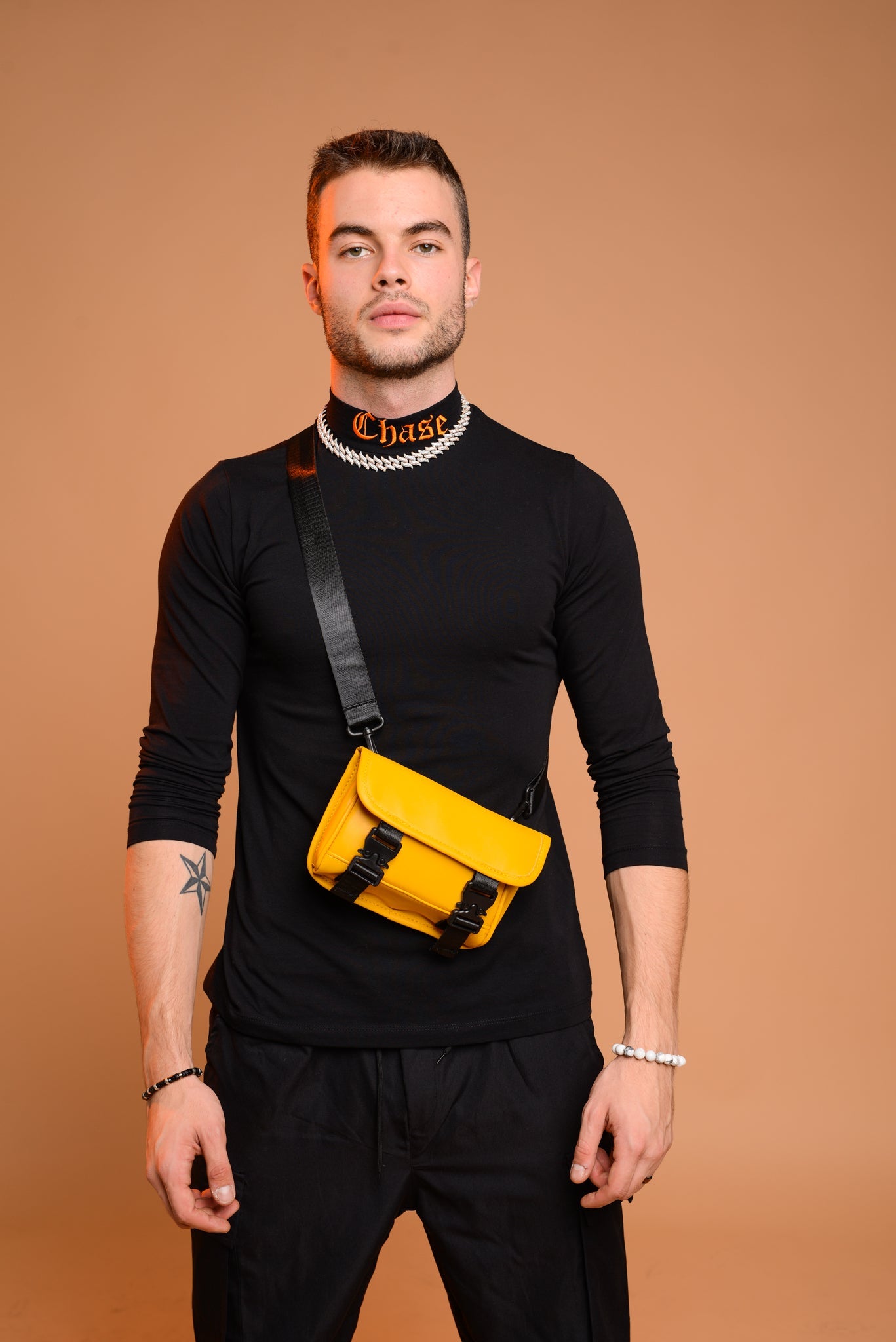 UNISEX Minimalist Buckle Crossbody Bag