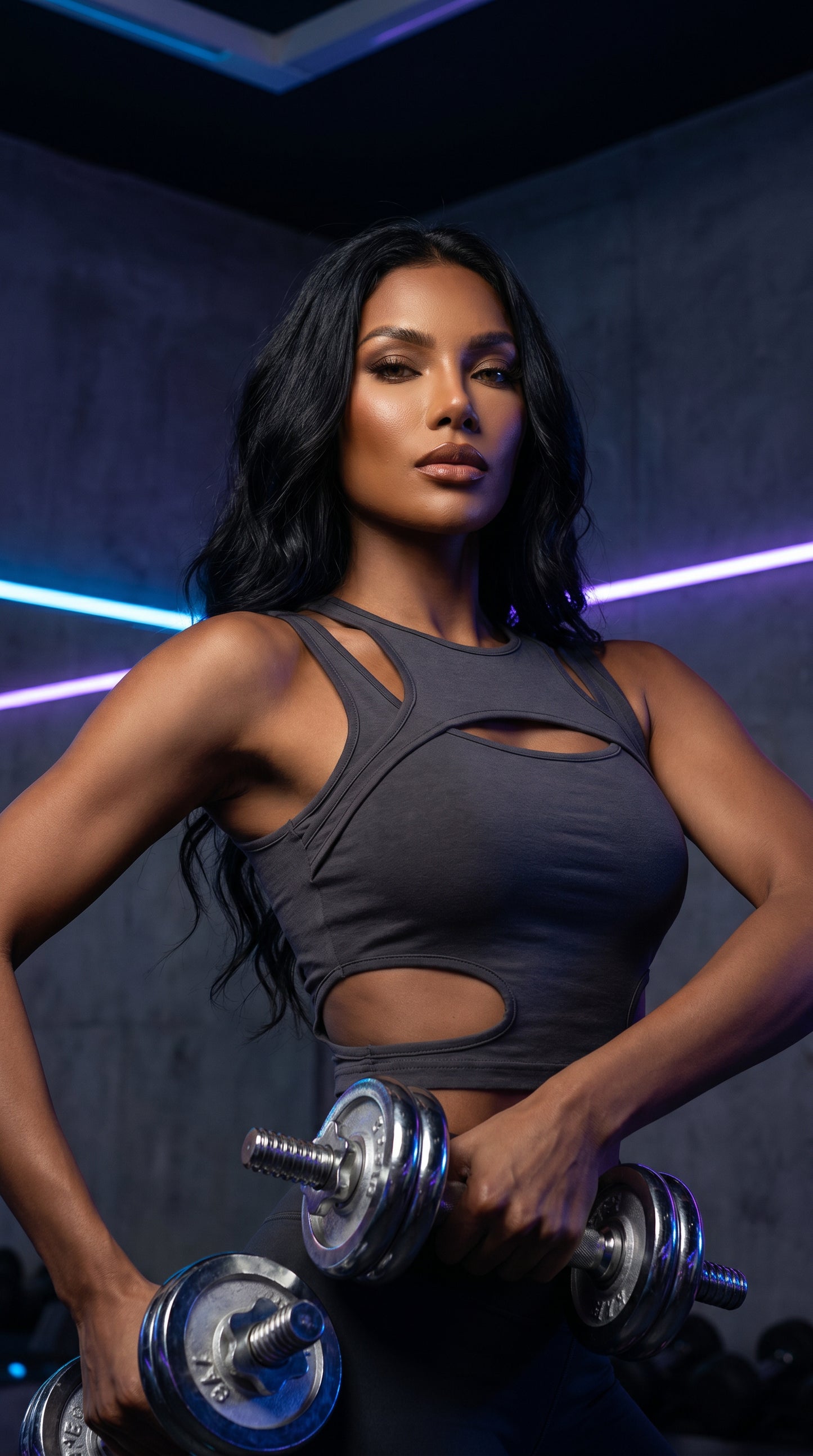 Cut out tank top